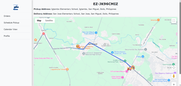 customer-live-track PickUppointment Hub
